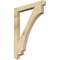 Ekena Millwork Imperial Arts & Crafts Rough Sawn Bracket, Douglas Fir, 4"W x 36"D x 48"H BKT04X36X48IMP03RDF - alternate 1